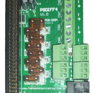 PSDIFF4R right angled 4 output differential for server power supply