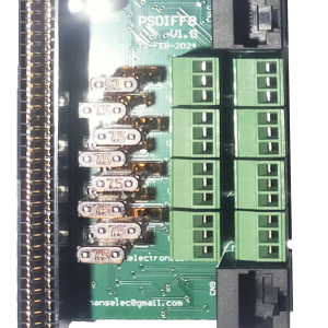 PSDIFF8R right angled 8 output differential for server power supply